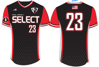 New Jersey Select Custom HexaFlex Baseball Jersey #1