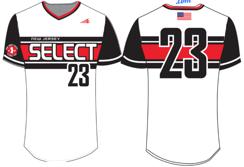 New Jersey Select Custom HexaFlex Baseball Jersey #2