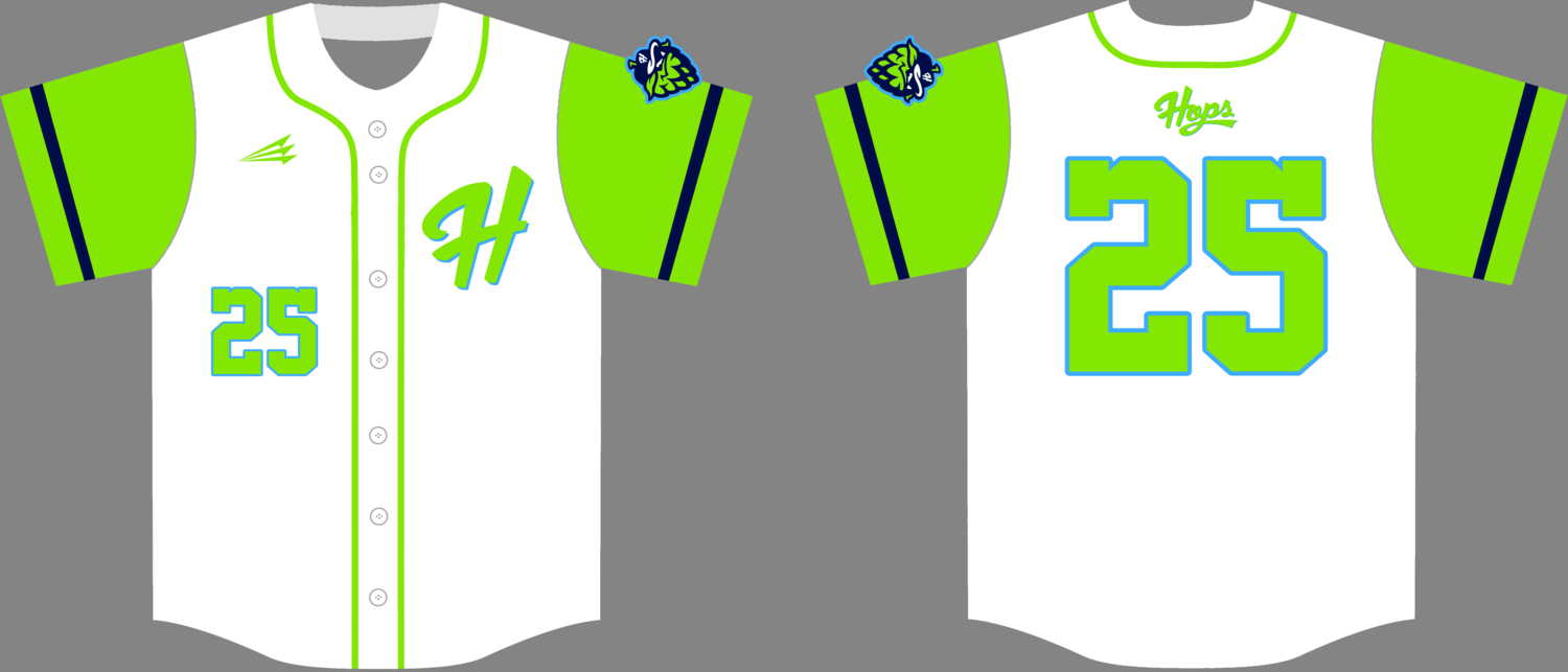 Hops (Dodson) Custom Hexaflex Baseball Jersey #6B