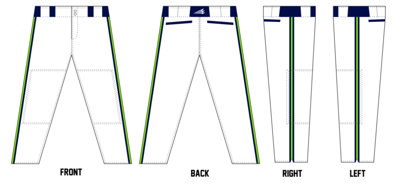 Hops (Dodson) Custom Stacheman Elite Long Baseball Pants #BP2A