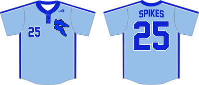 Salina Spikes Custom HexaFlex Baseball Jersey #9b