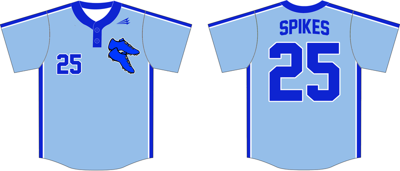 Salina Spikes Custom HexaFlex Baseball Jersey #9b