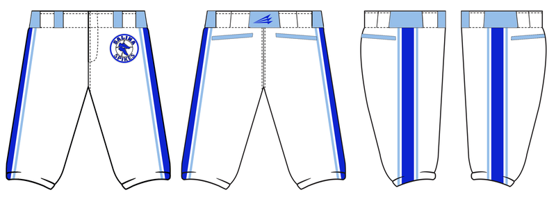 Salina Spikes Custom Stacheman Elite Knickers Pants #BP9b