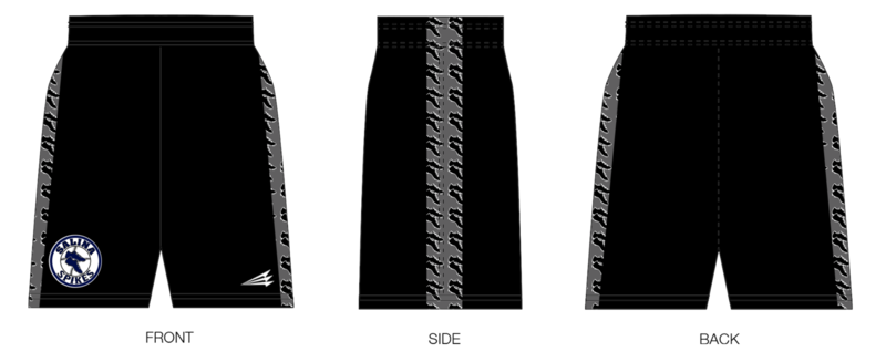 Salina Spikes Custom Revolution Shorts #RV2