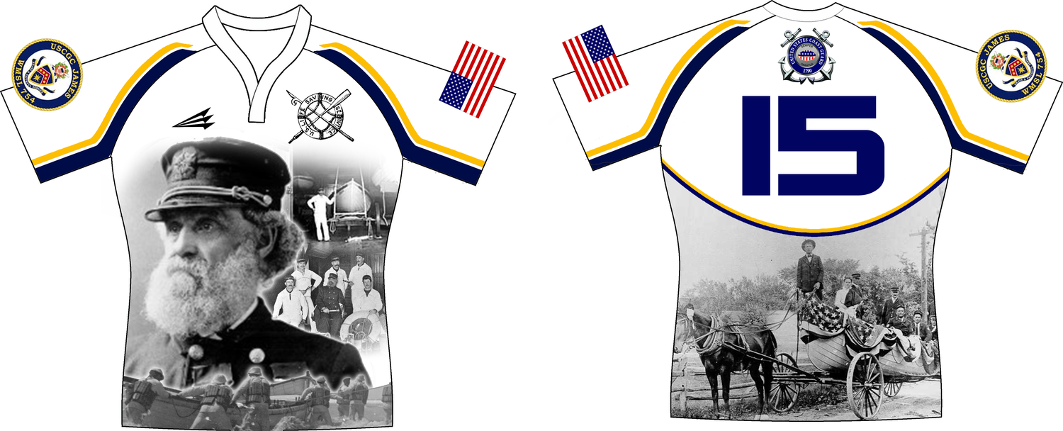 US Coast Guard Custom Rugby Jersey #1