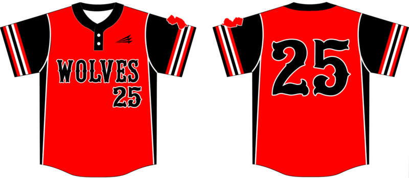 SJ Wolves Custom HexaFlex Baseball Jersey #1B
