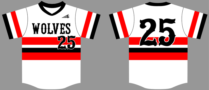 SJ Wolves Custom HexaFlex Baseball Jersey #4B