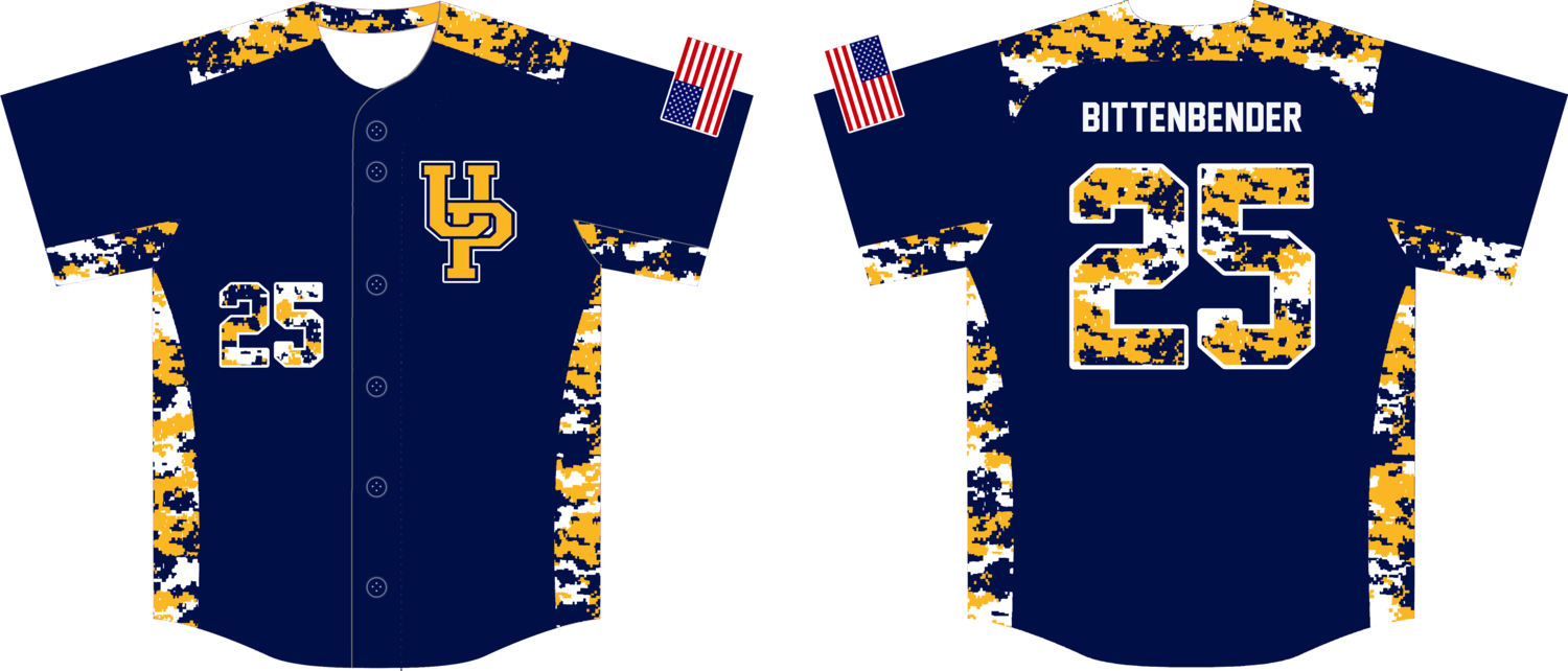 Upper Providence Blue Thunder Custom Baseball Jersey #3