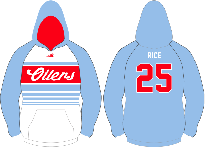 KY Oilers Custom Vulcan Hoodie #VH1