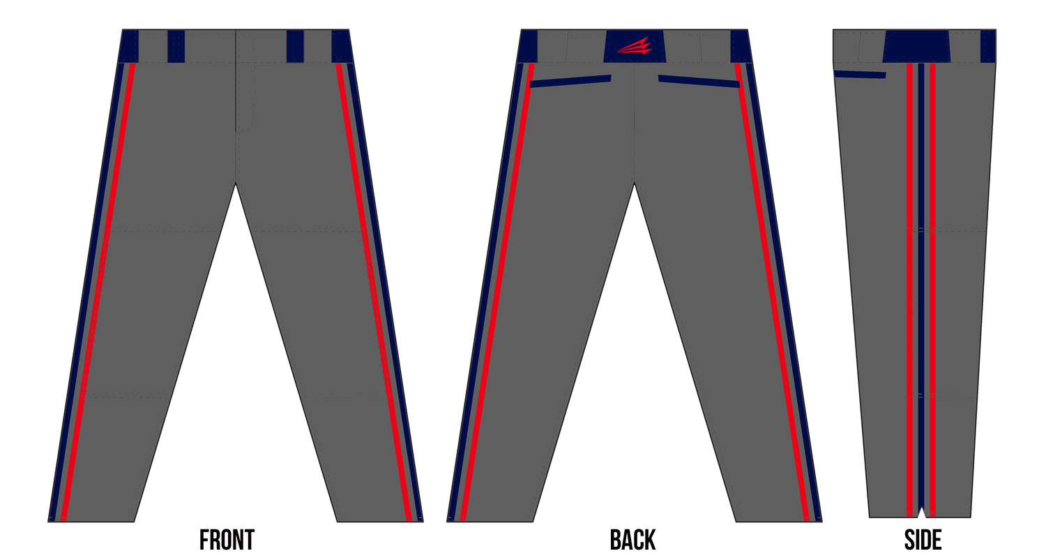 Pecos Rangers Custom Stacheman Elite Long Pant #BP1
