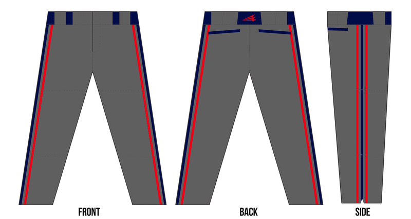 Pecos Rangers Custom Stacheman Elite Long Pant #BP1