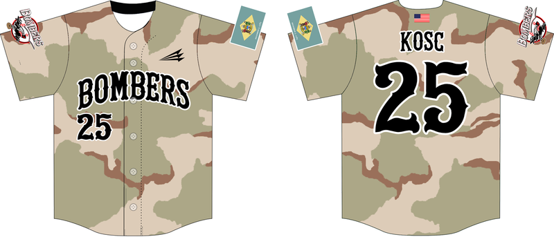 Bagel Bombers Custom Nanodri Baseball Jersey #2