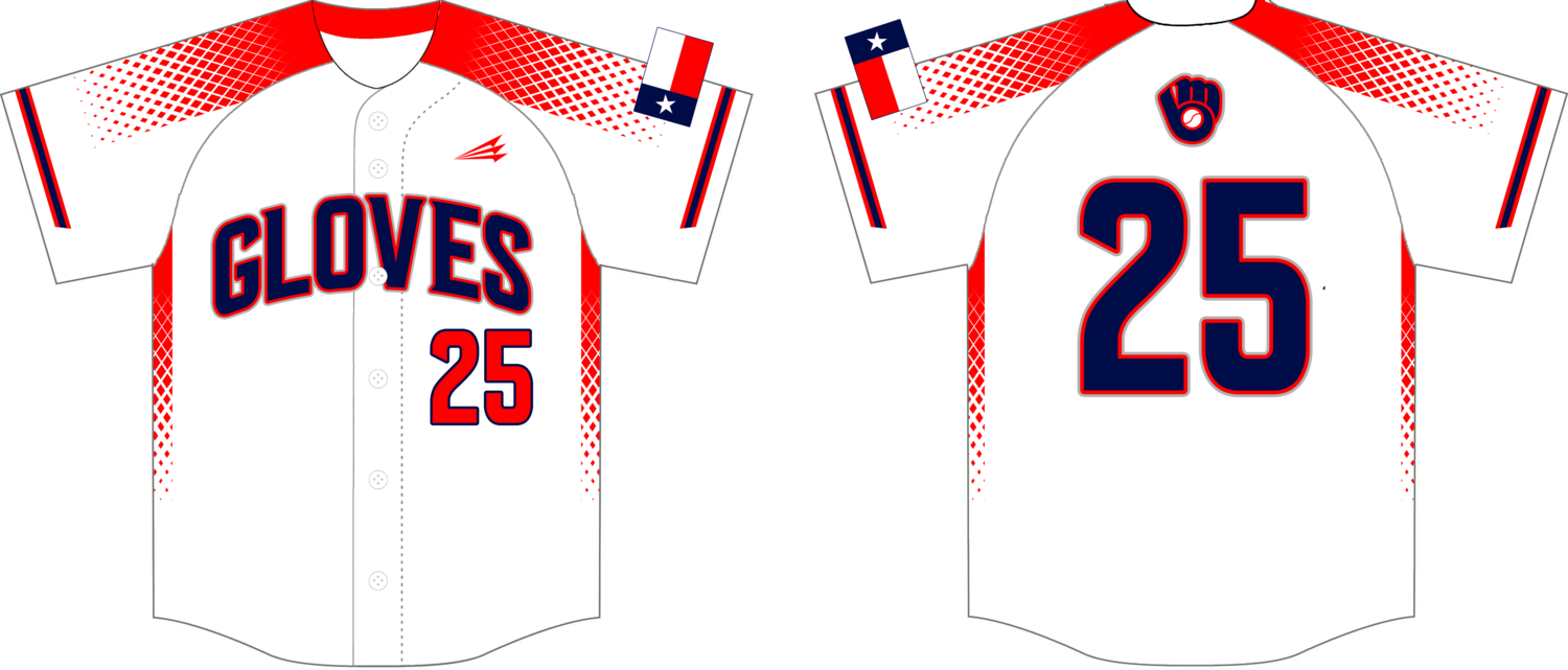 Austin Gloves Custom HexaFlex Baseball Jersey #2B