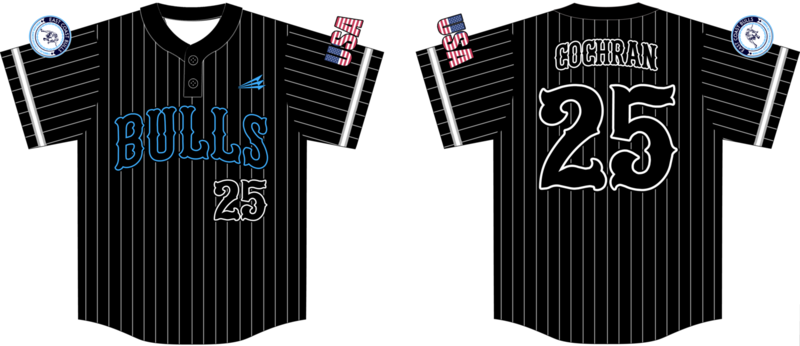 East Coast Bulls Custom NanoDri Baseball Jersey Design #1C