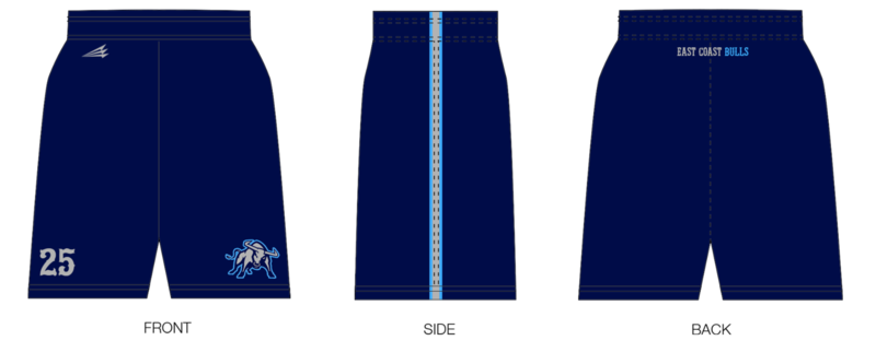 East Coast Bulls Custom NanoDri Revolution Shorts #RV2