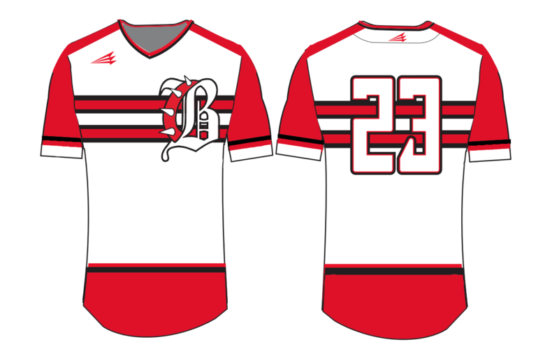 Bulldog Baseball (Baccari) Custom NanoDri Baseball Jersey #3b