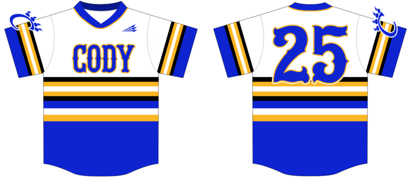 Cody Cubs Custom NanoDri Baseball Jersey #1b