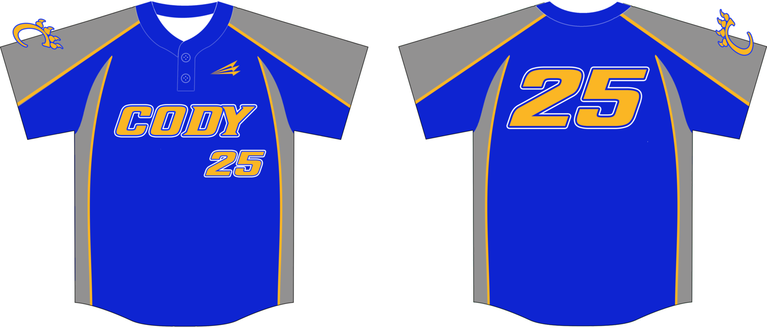 Cody Cubs Custom NanoDri Baseball Jersey #3c