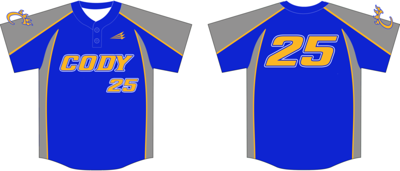 Cody Cubs Custom NanoDri Baseball Jersey #3c