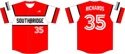 Southbridge Spectacles Custom HexaFlex Baseball Jersey #2C
