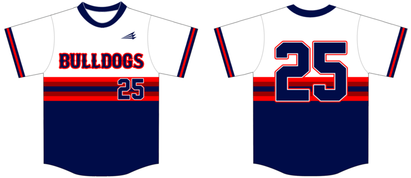 Smithtown Bulldogs Custom HexaFlex Baseball Jersey #3