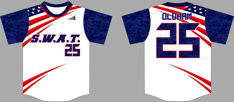 SWAT Custom HexaFlex Baseball Jersey #3B
