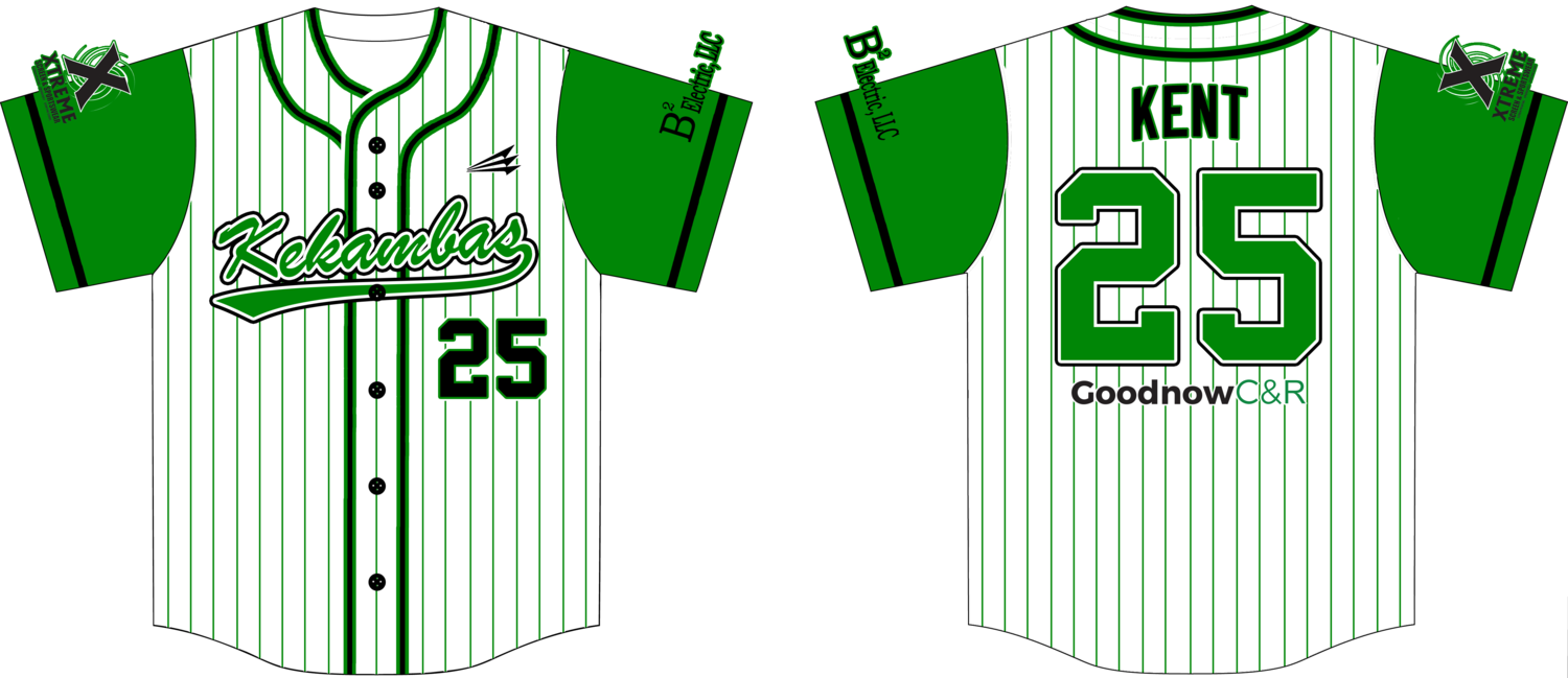 Kekambas (Xtreme Screen and Sportswear) Custom Nanodri Baseball Jersey #1D