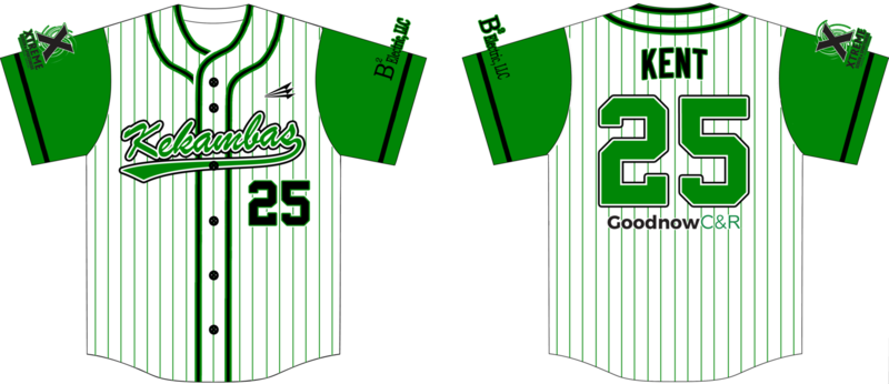 Kekambas (Xtreme Screen and Sportswear) Custom Nanodri Baseball Jersey #1D