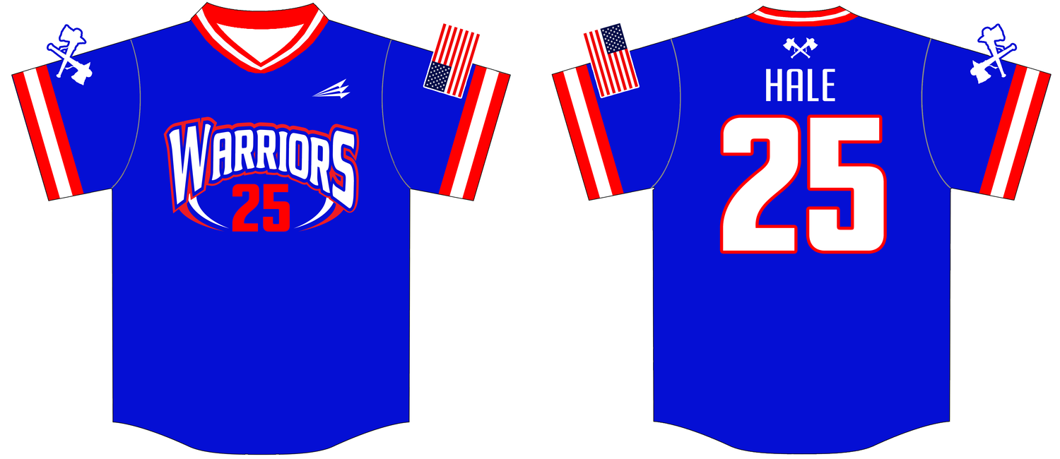Lenz Field Warriors Custom HexaFlex Baseball Jersey #6