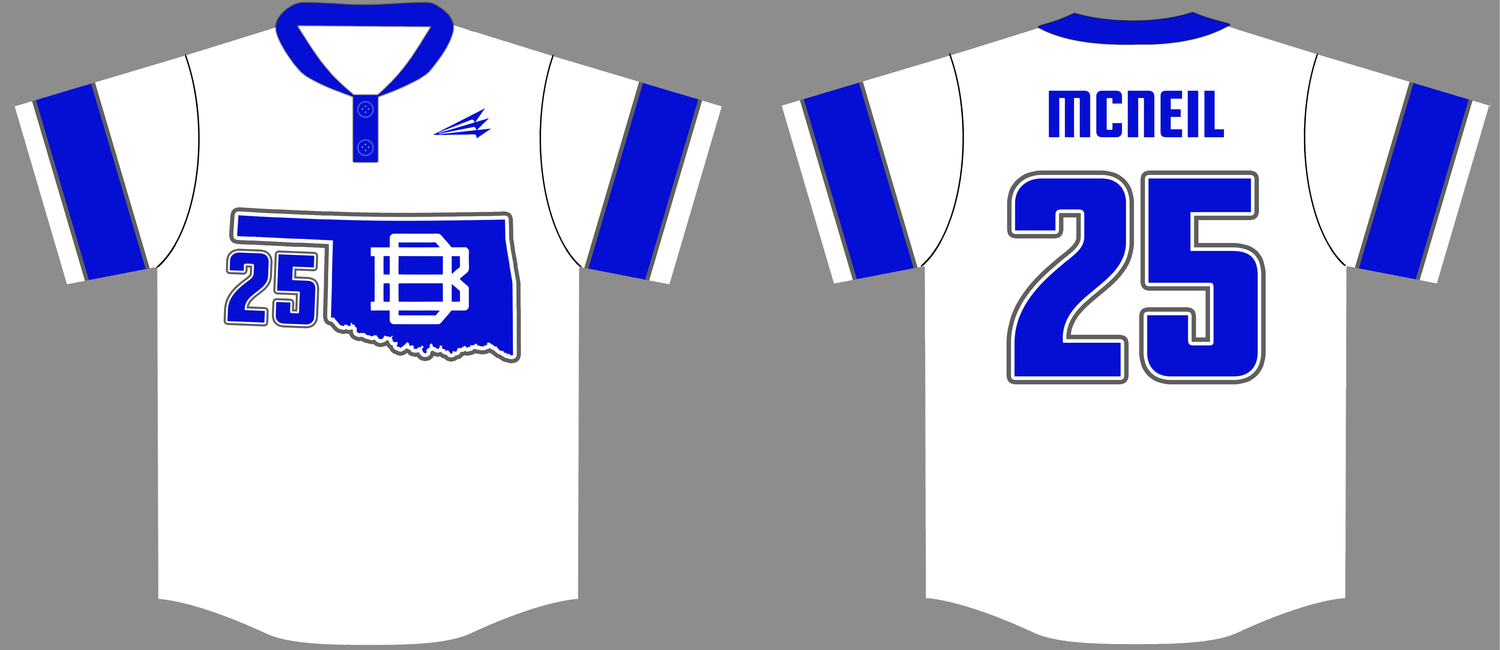 OKC Dirty Birds Custom HexaFlex Baseball Jersey #3B