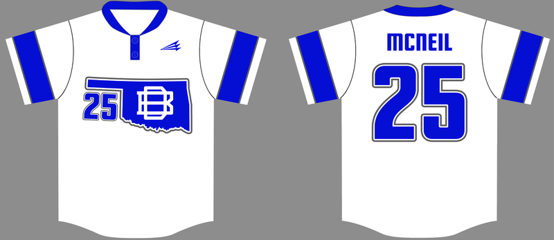 OKC Dirty Birds Custom HexaFlex Baseball Jersey #3B