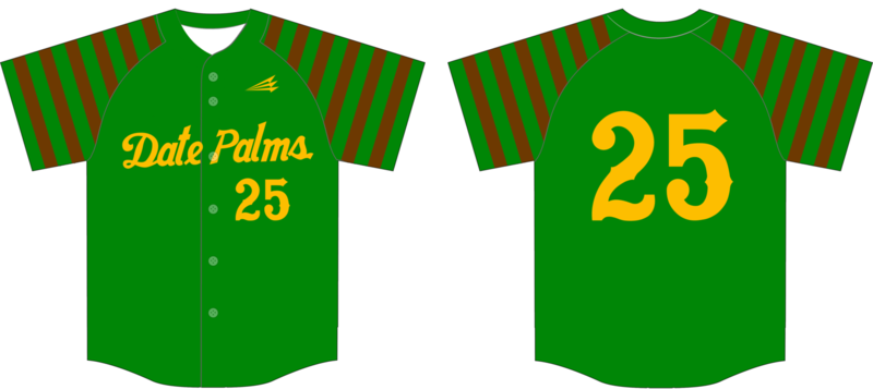 Date Palm Custom NanoDri Baseball Jersey #2B