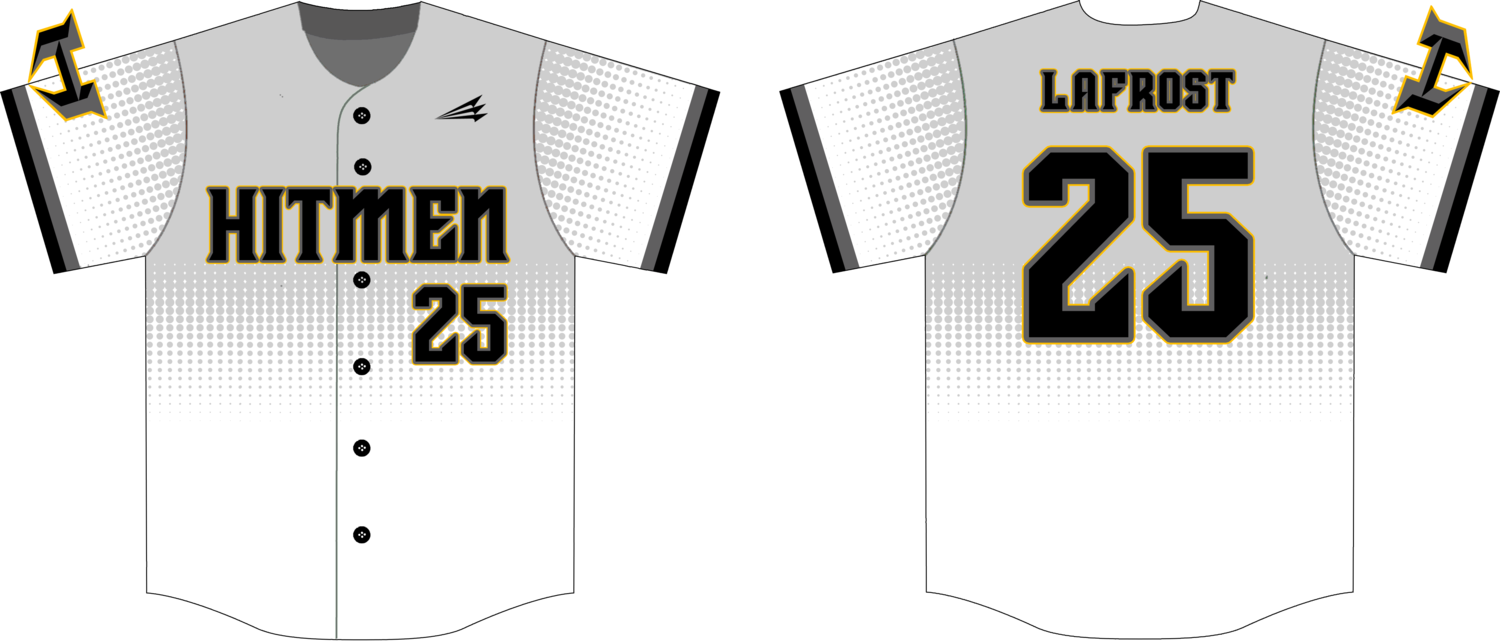 Motor City Hitmen Custom HexaFlex Baseball Jersey #1