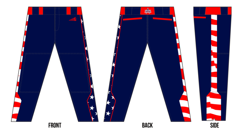 Americans Stacheman Elite Long Baseball Pants #BP2
