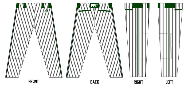 Pro Pitch Custom Stacheman Elite Long Baseball Pants #BP1
