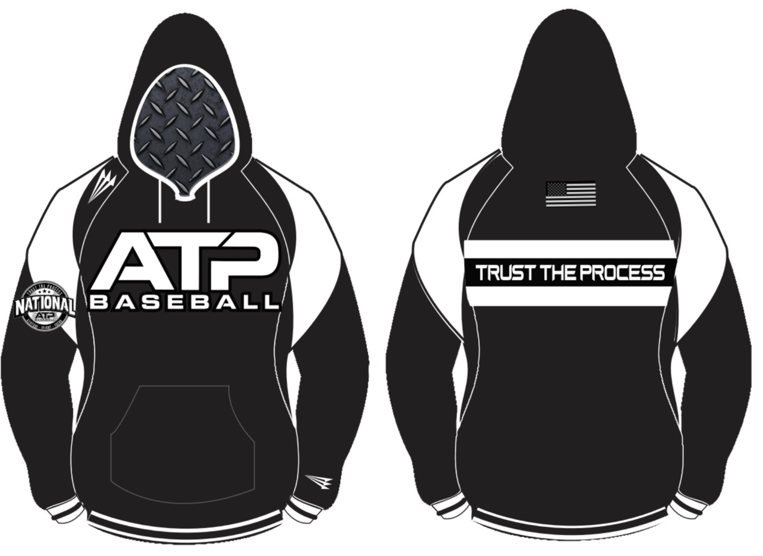 ATP National Baseball Custom Vulcan Hoodie #VH1