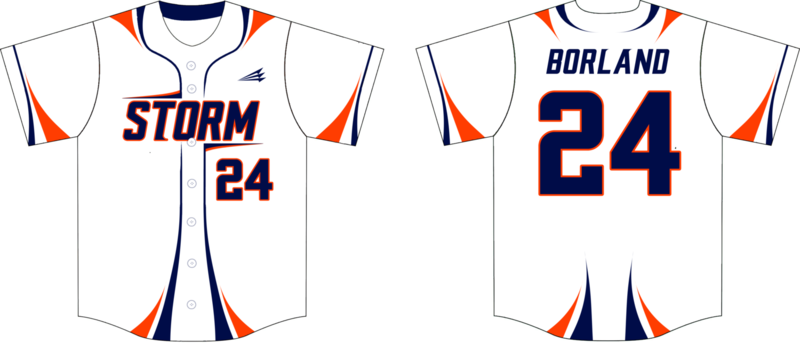 Montgomery Storm (Borland) Custom Nanodri Softball Jersey #2