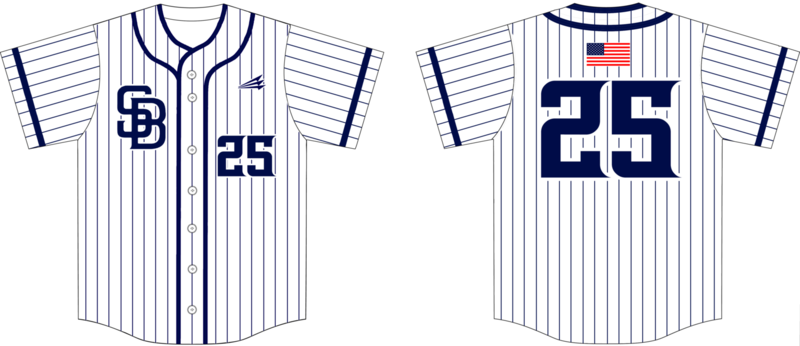 Southeastern Custom NanoDri Baseball Jersey #1B