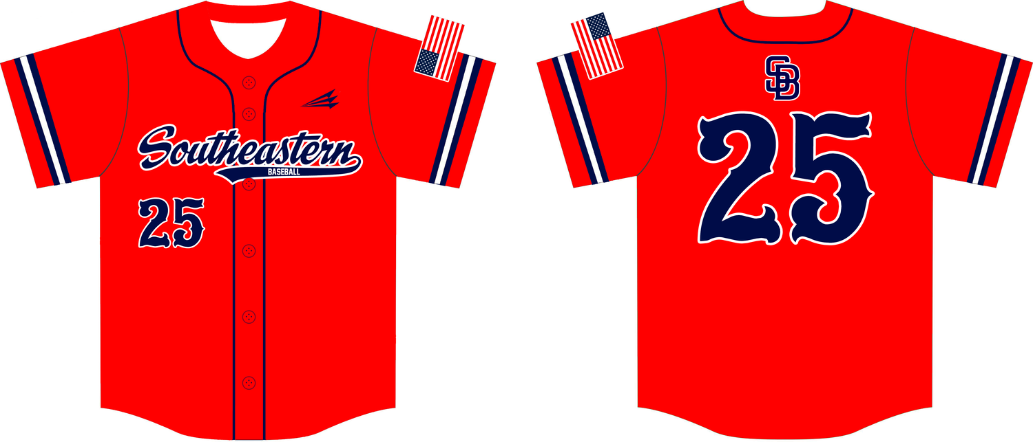 Southeastern Custom NanoDri Baseball Jersey #2D