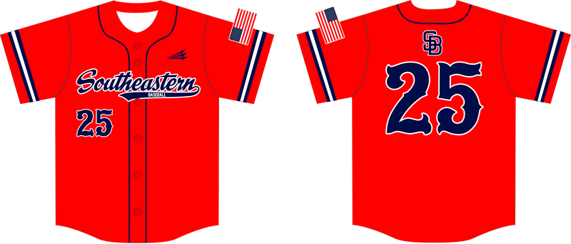 Southeastern Custom NanoDri Baseball Jersey #2D