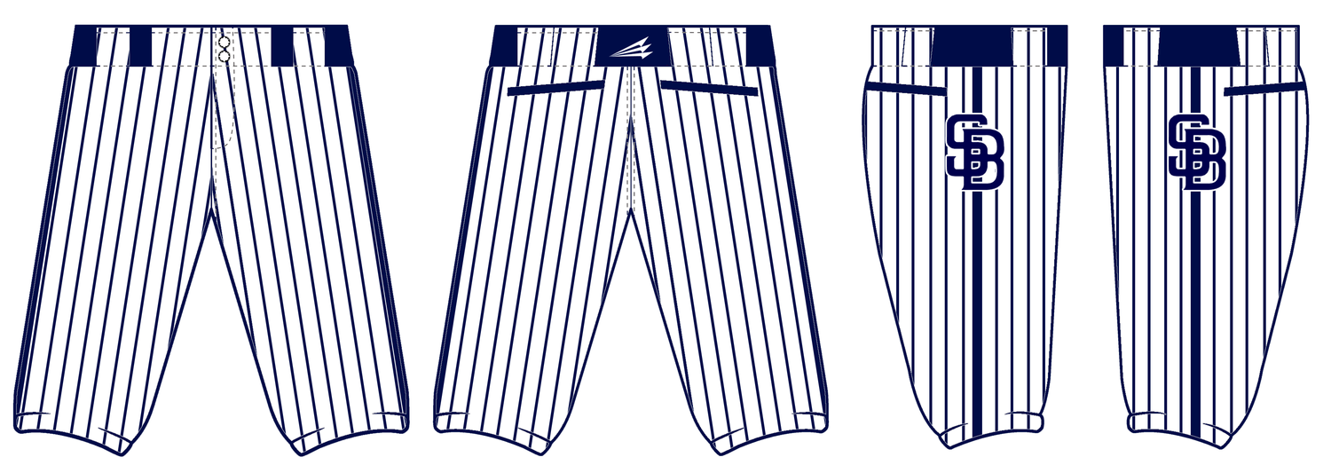 Southeastern Baseball Custom Stacheman Elite Knicker Pants #BP1