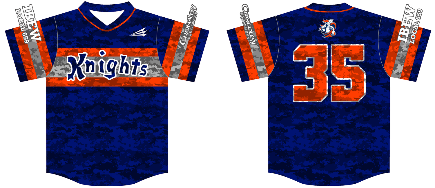 Central Lane Custom HexaFlex Baseball Jersey Design #1C