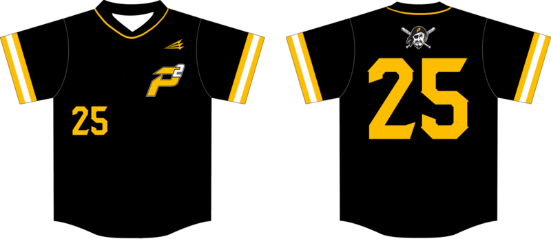 P2 Athletics Custom HexaFlex Baseball Jersey Design #7B