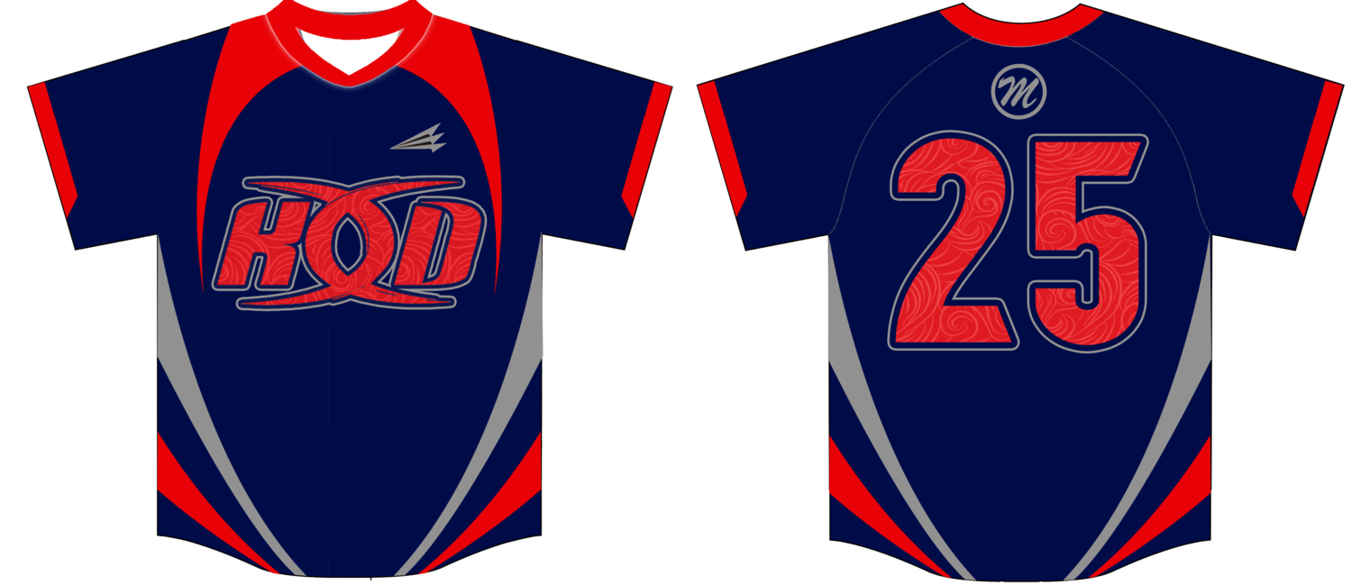 Knockout Divas Custom HexaFlex Softball Jersey #2A
