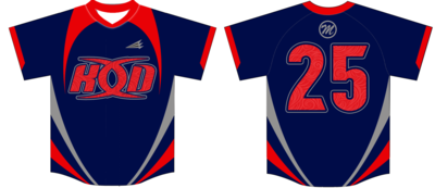 Knockout Divas Custom HexaFlex Softball Jersey #2A