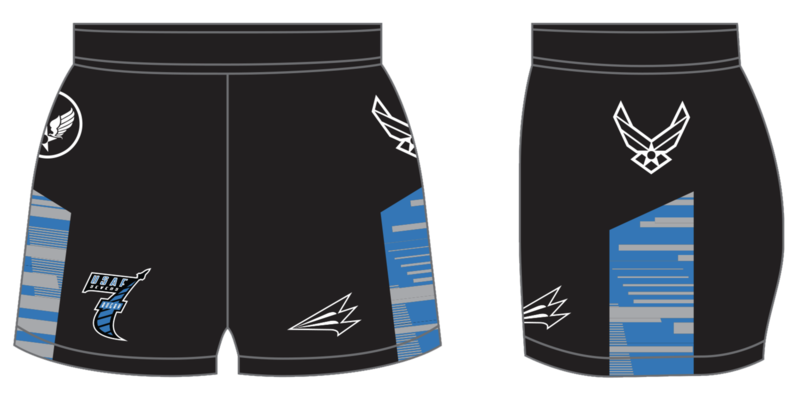 Air Force 7s Rugby 2017 Game Shorts