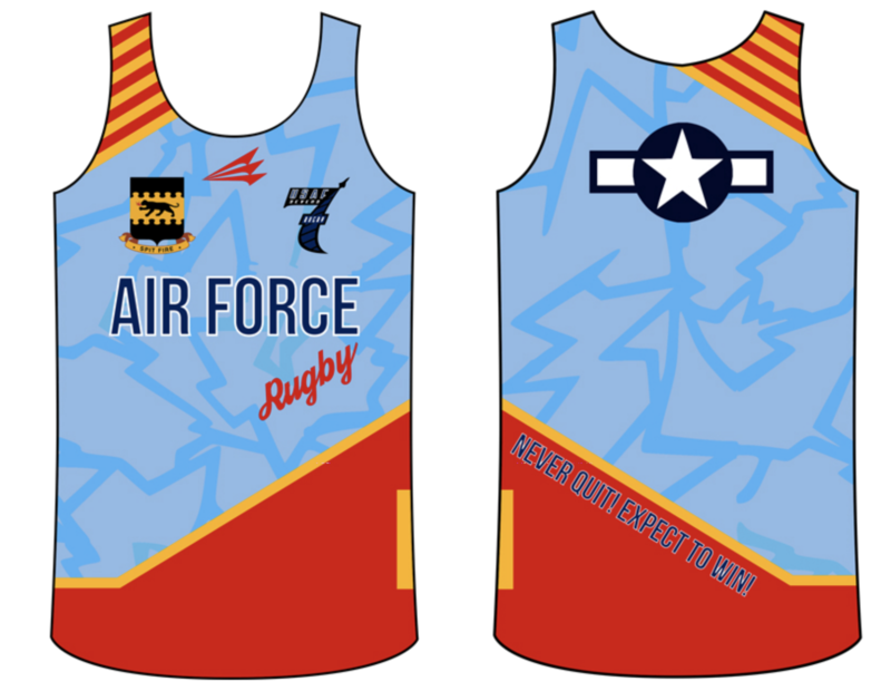 Air Force 7s Rugby 2018 Singlet