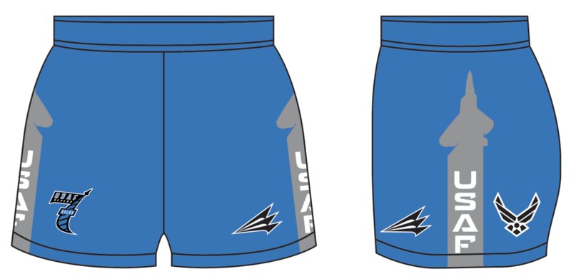 Air Force 7s Women&#39;s Rugby Game Shorts
