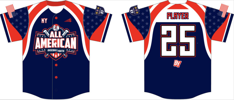 Baseball Youth All-Americans Kentucky 2018 Baseball Jersey #1