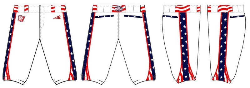 Baseball Youth All-Americans Myrtle Beach 2018 Knicker Pants BP2